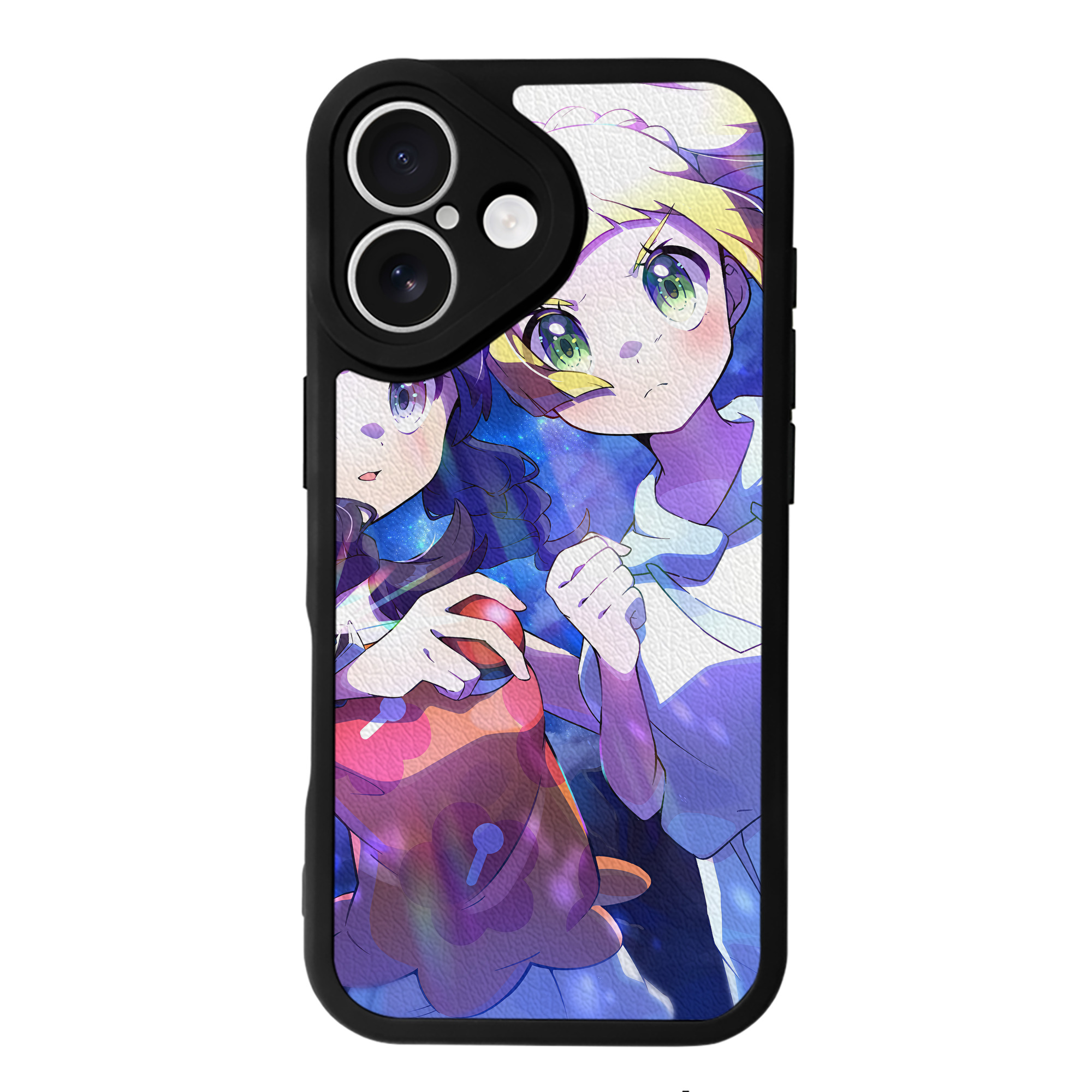（画像用） ポケットモンスター Pokémon 【iPhone 16シリーズ対応】シリコンスマホケース（レザー調） 材質：シリコン